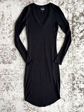 Wilfred | Dresses | Aritzia Wilfred Free Long Sleeve Wrap Dress Body Con |  Poshmark